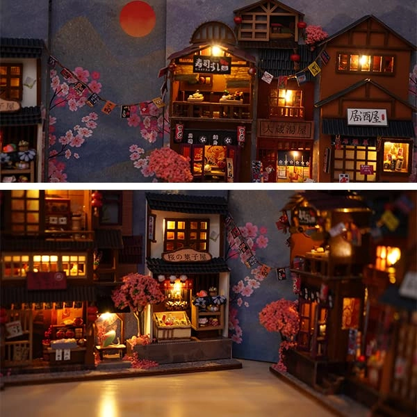 Book Nook Kit - Sakura B Wood