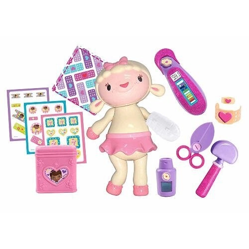 MZA STORES Doc McStuffins Make Me Better Lambie - Sound effects