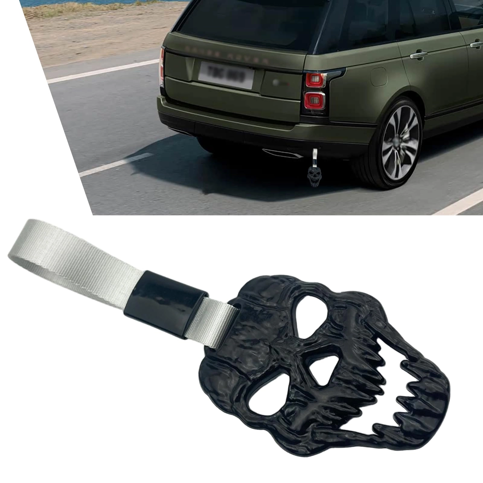 Skull Car Drift Charm