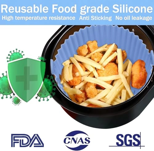 Air Fryer Liner - Silicone 2 PCS