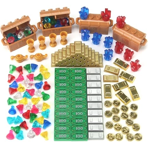 Treasure Accessories Money Building Blocks Set - Treasure 168pcs