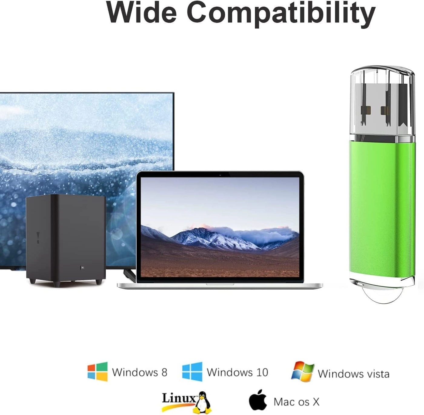 USB Flash Drive - USB 2.0 4GB Pack