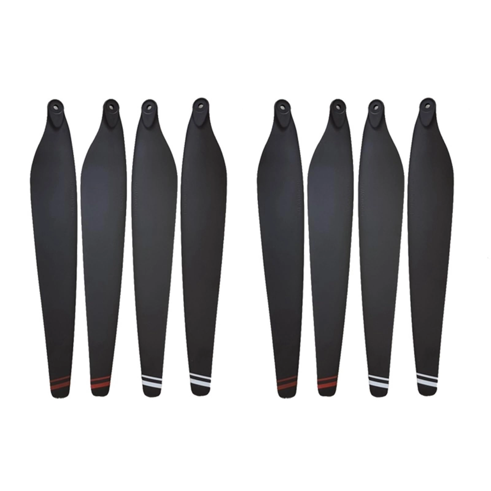 Nieqn 3090 Folding Propeller - Carbon Fiber Nylon CW CCW Orange Edge 2 Pairs