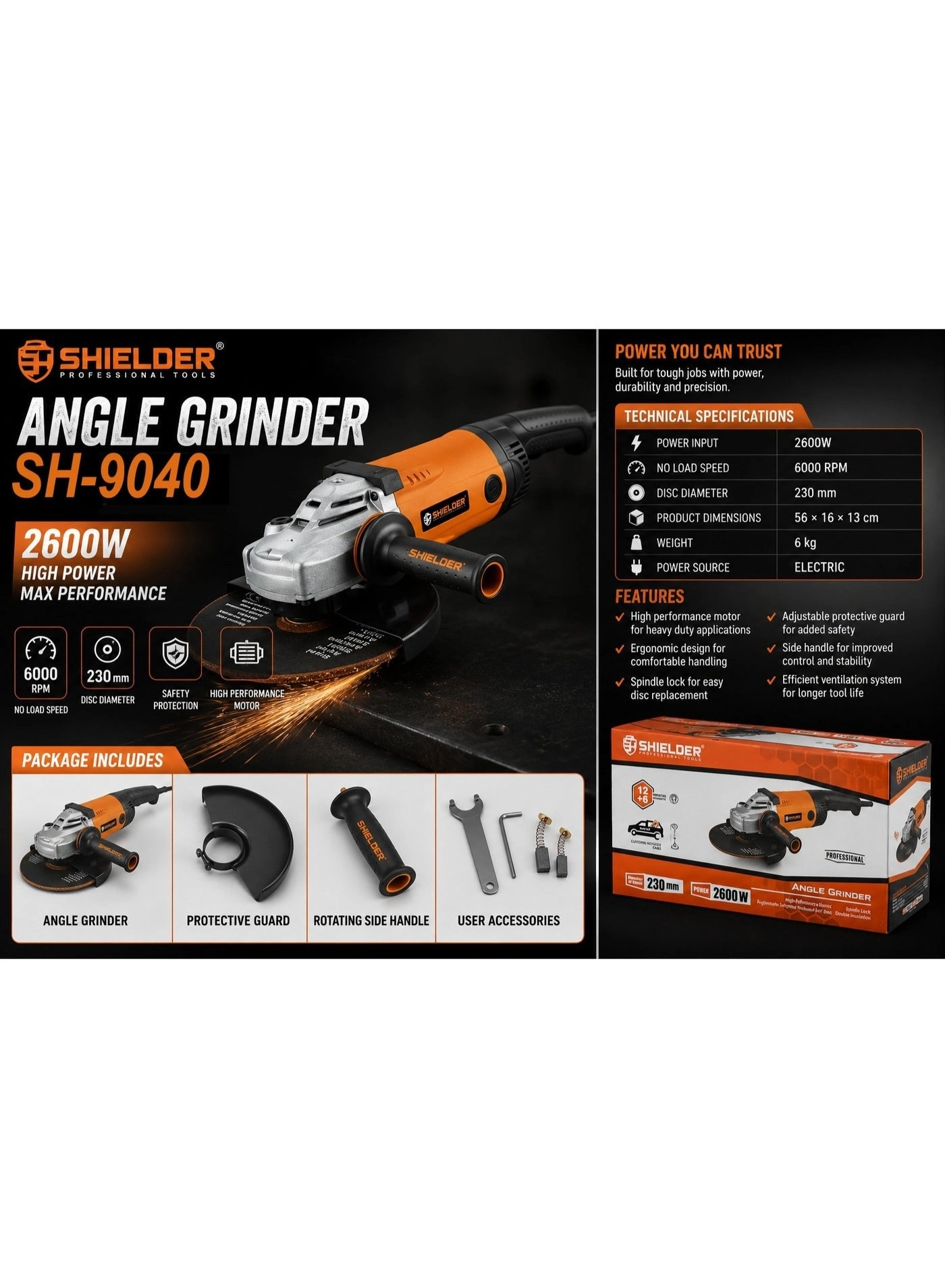Shielder R9040 - 230mm