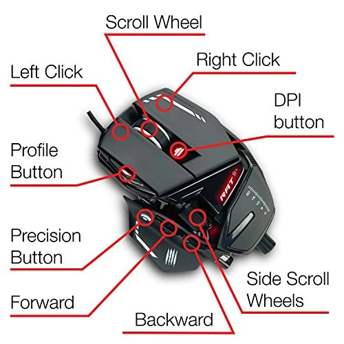 R.A.T. 8+ Gaming Mouse - Wired