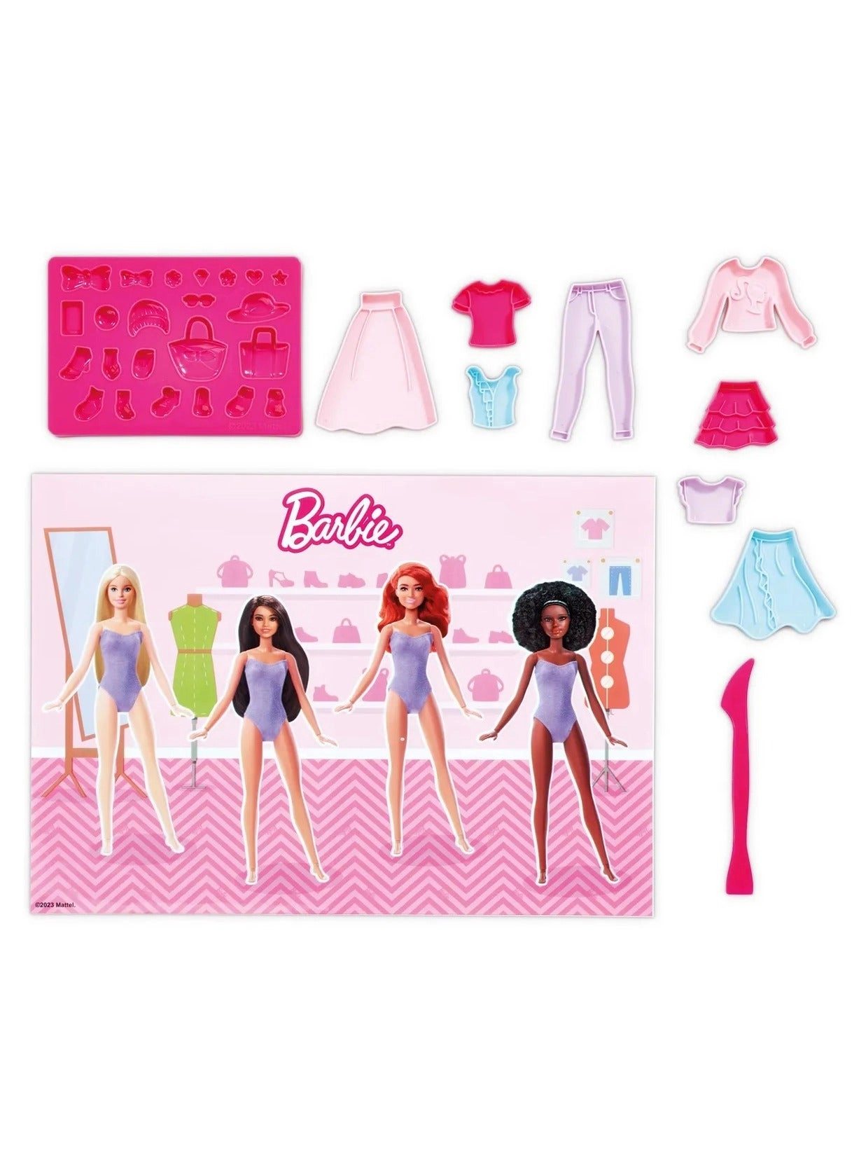 Barbie Fashion Designer Dough Set - 5+ years