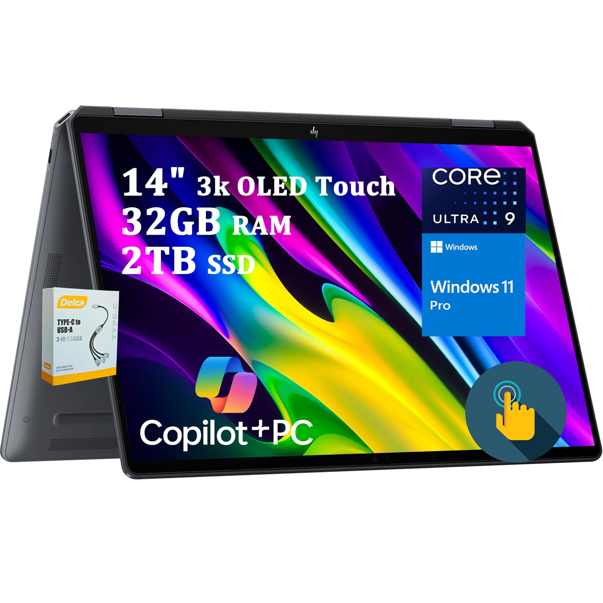 HP OmniBook Ultra Flip - 14'' Ultra 9 288V 32GB DDR5 2TB SSD