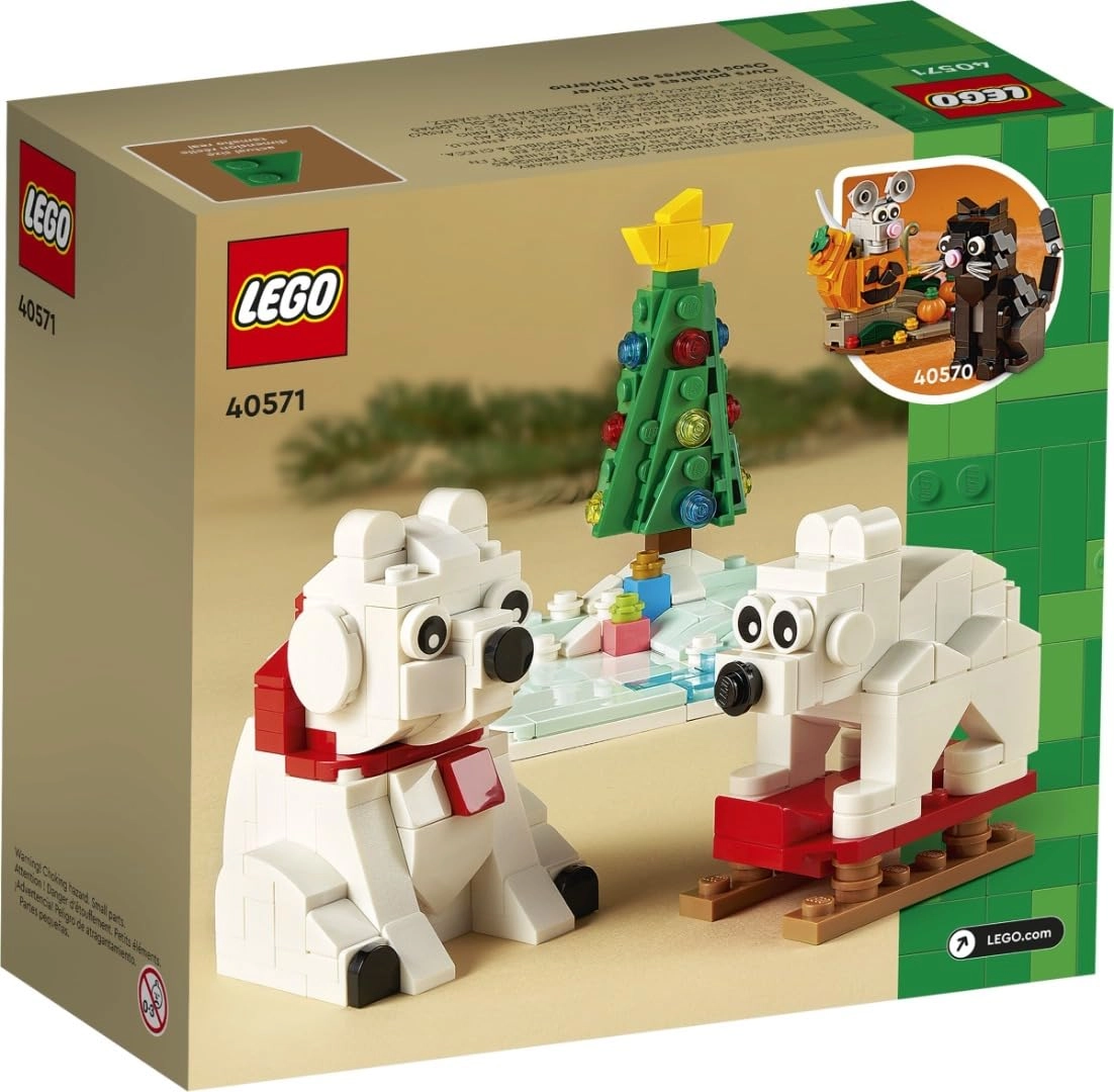 LEGO Wintertime Polar Bears (40571) - animal