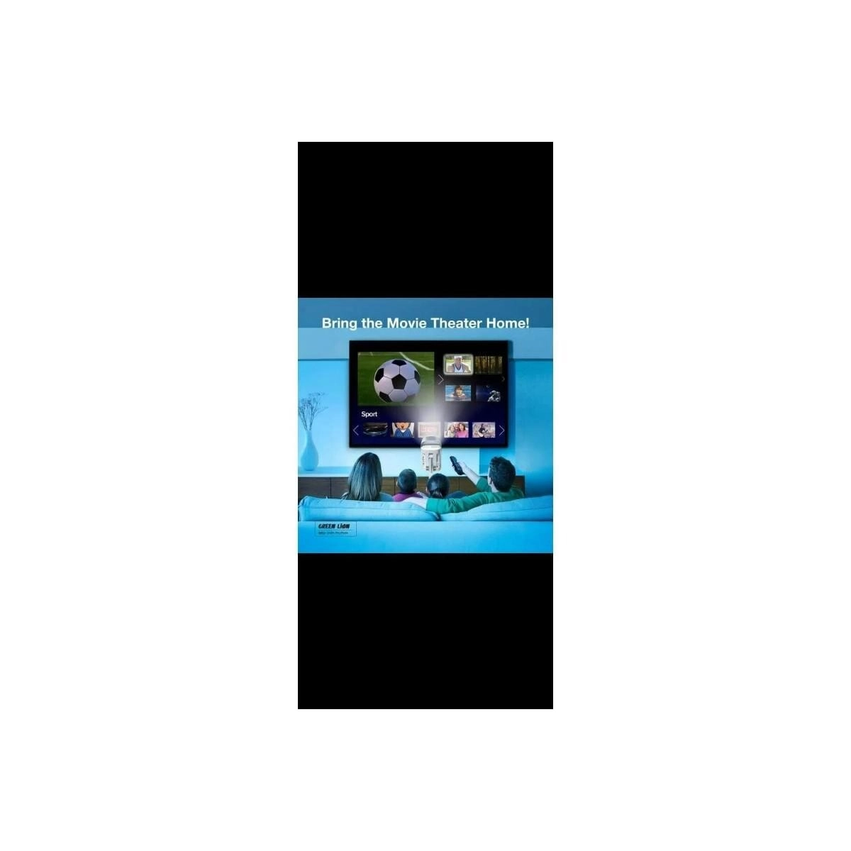 Pluto GNPLPRJRWH 250 ANSI lumens