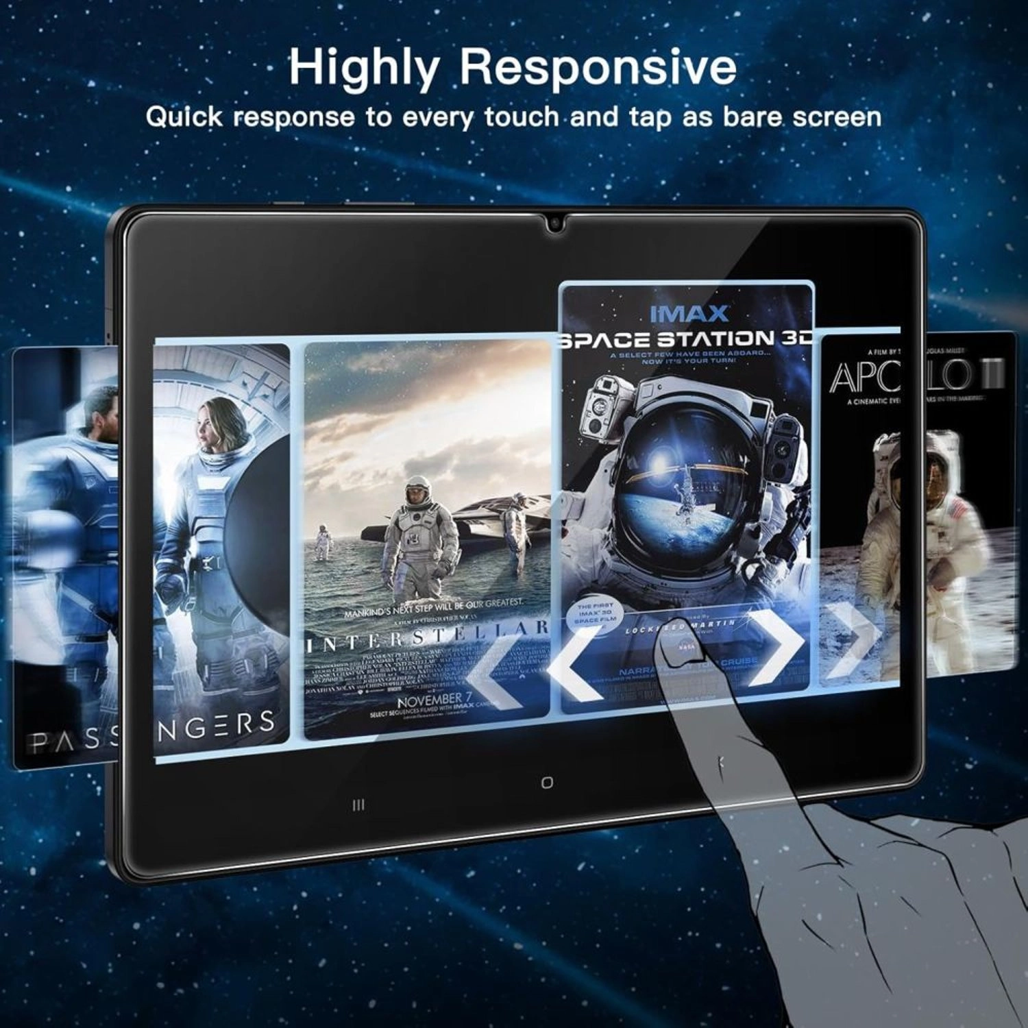 HD Scratch Guard Screen Protector for Galaxy Tab A9