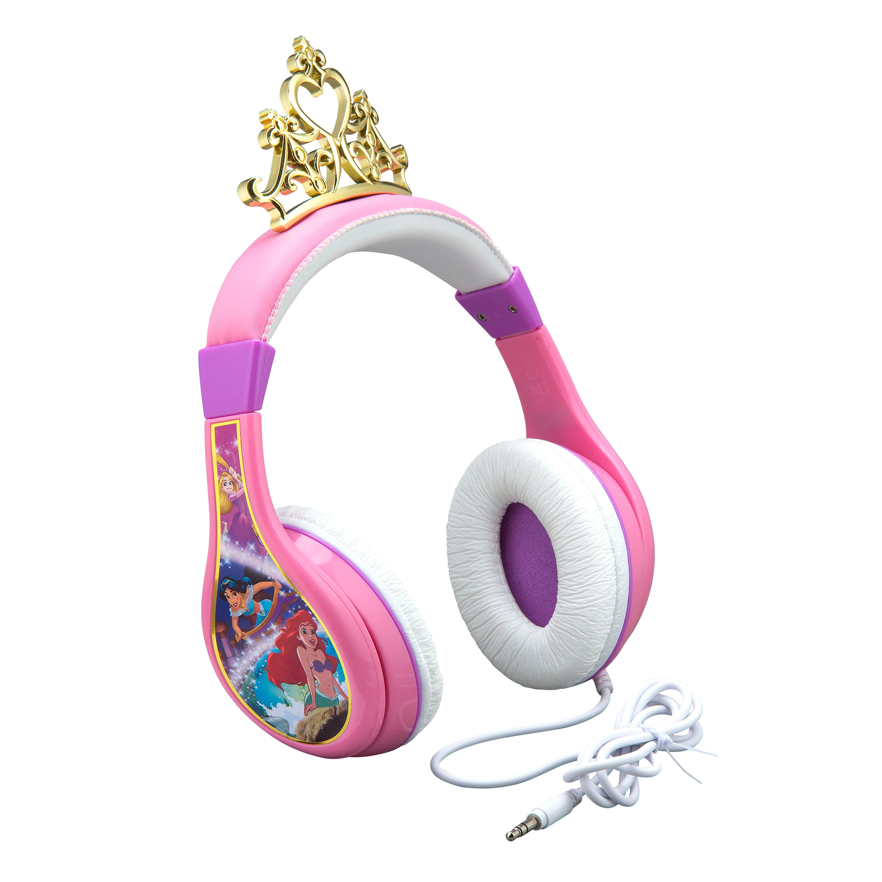 Disney Princess Kid Safe Headphones Wired Headphone