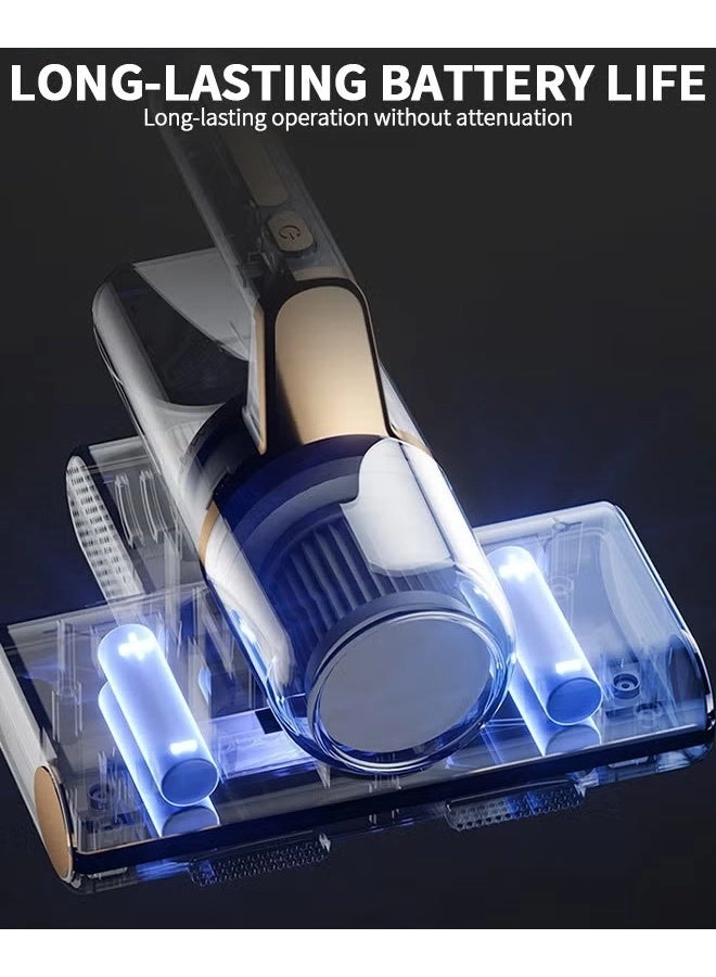 Bed UV Vacuum Cleaner - 12KPa Black