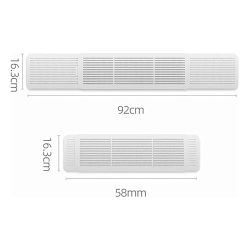 Air Conditioner Deflector - PVC 180° Adjustable