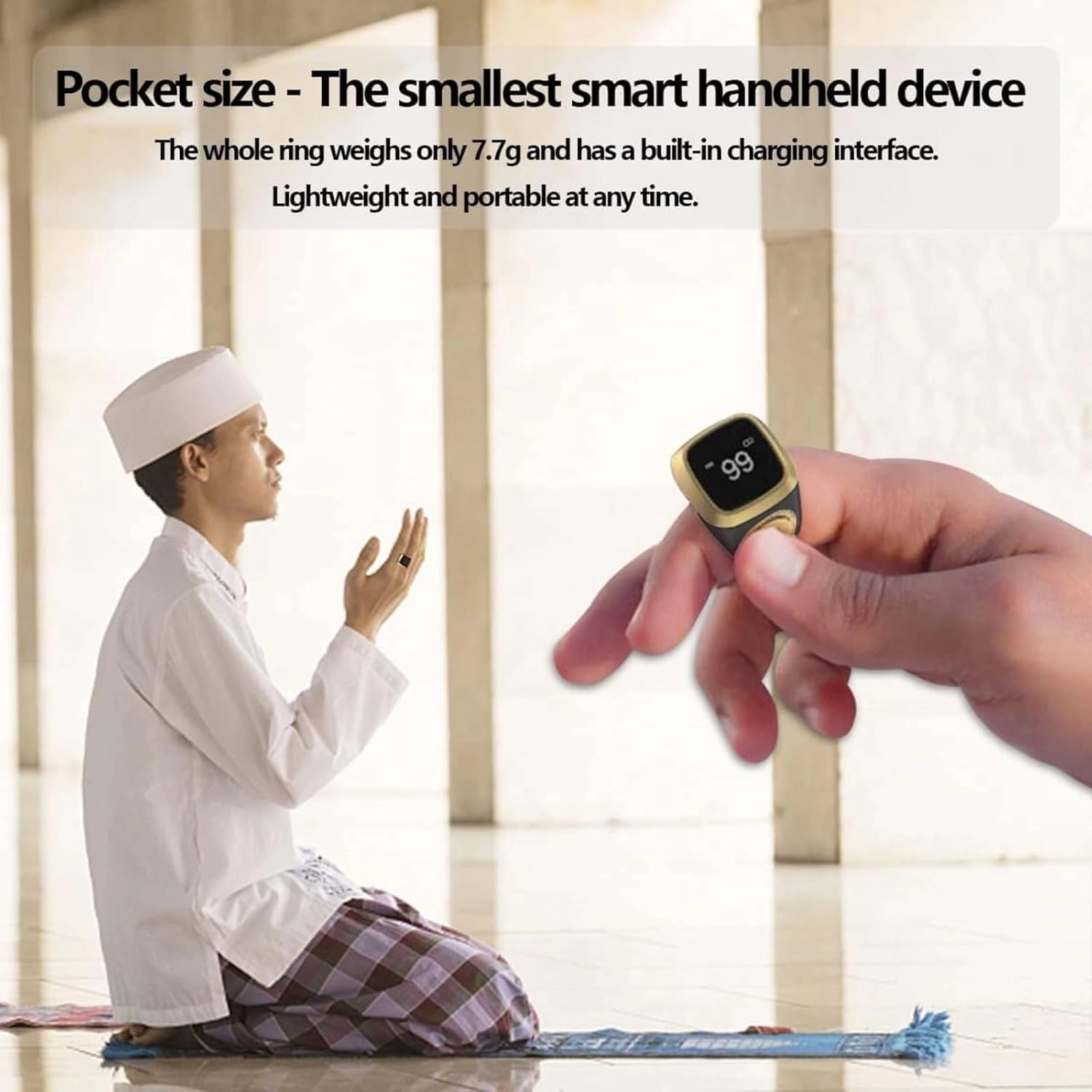 Tasbih Zikr Ring - Small