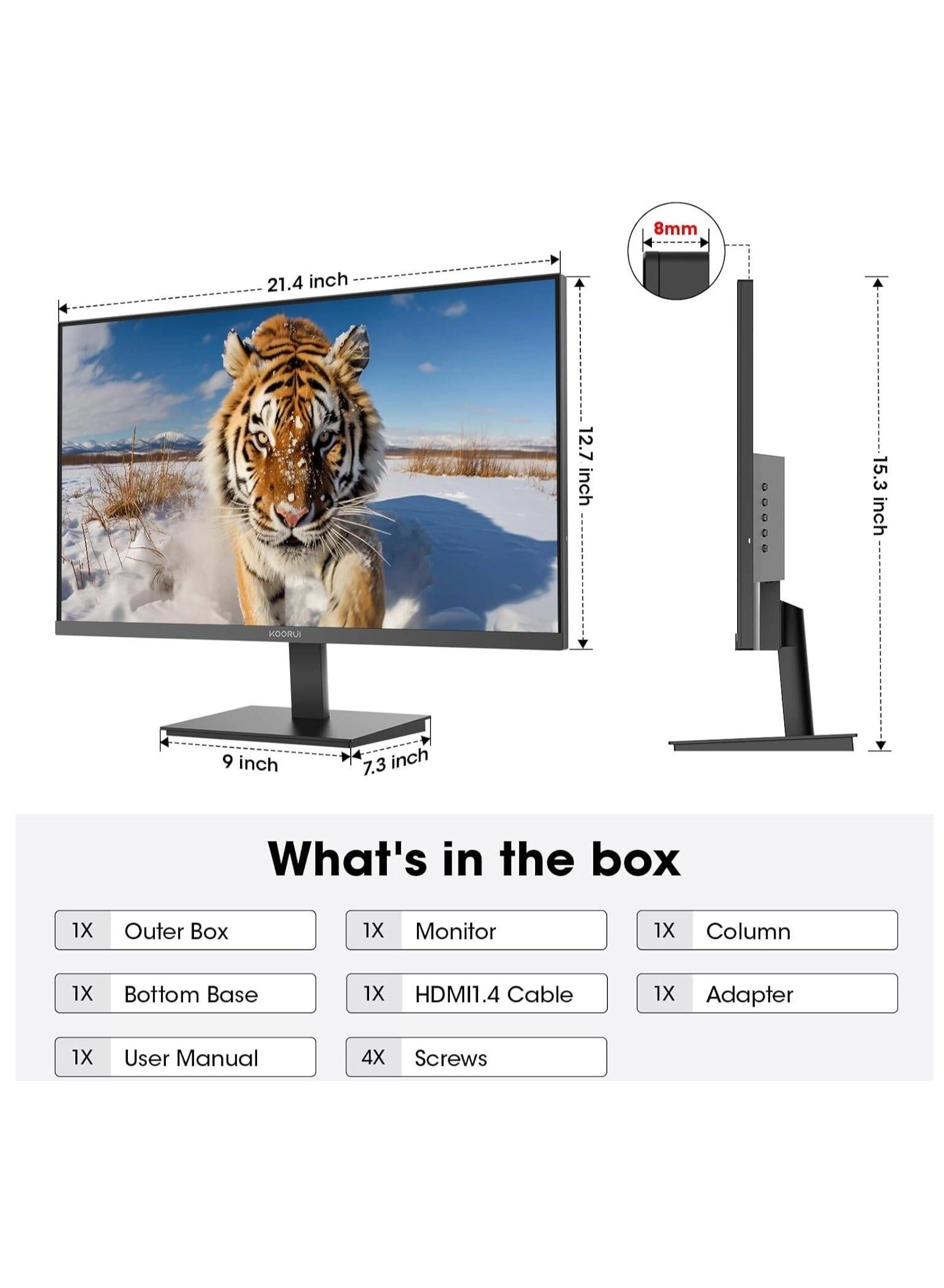 E2411H - 1920x1080 24"