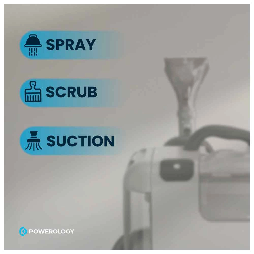 Powerful Spot Cleaner - Tap Water Hot Water Steam 1200W