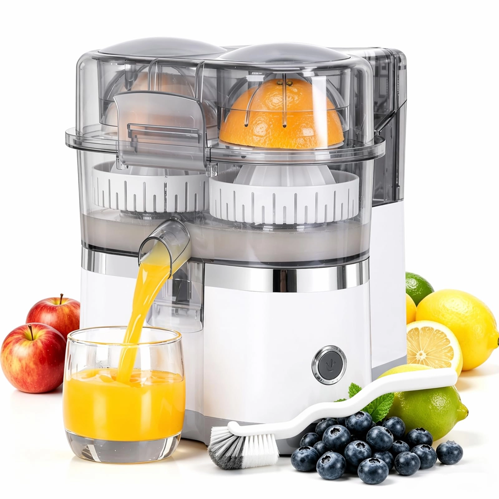 Generic Dual Head Electric Citrus Juicer - ≤400mL