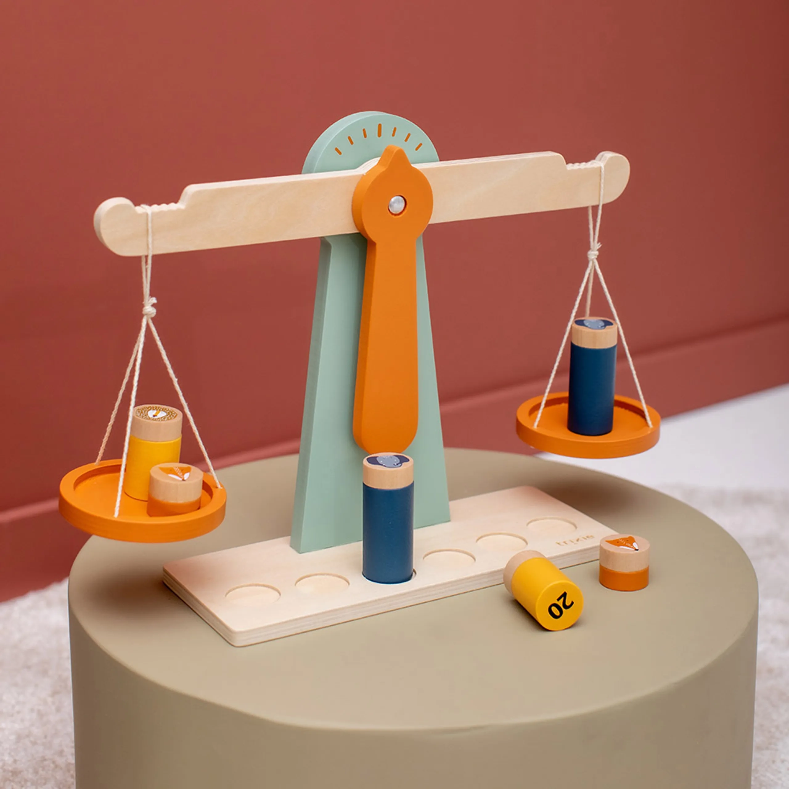 Wooden Scale - Suitable for 3 years & above
