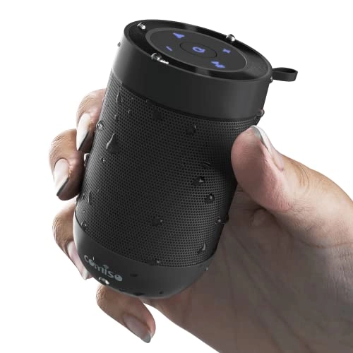Portable Bluetooth Speaker - Waterproof Wireless 12H Playtime