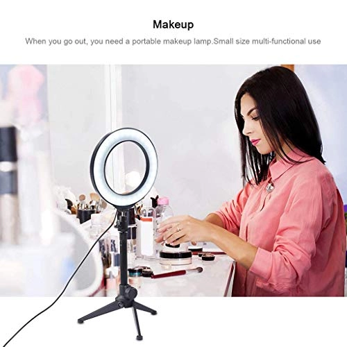Ring Light LED - 6" Tripod 3 Light Modes