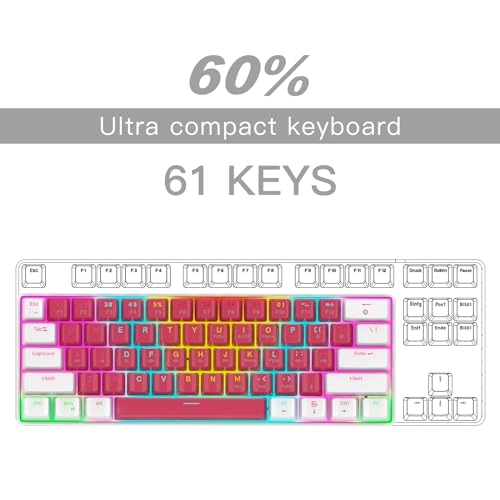 60% Gaming Keyboard - Wired