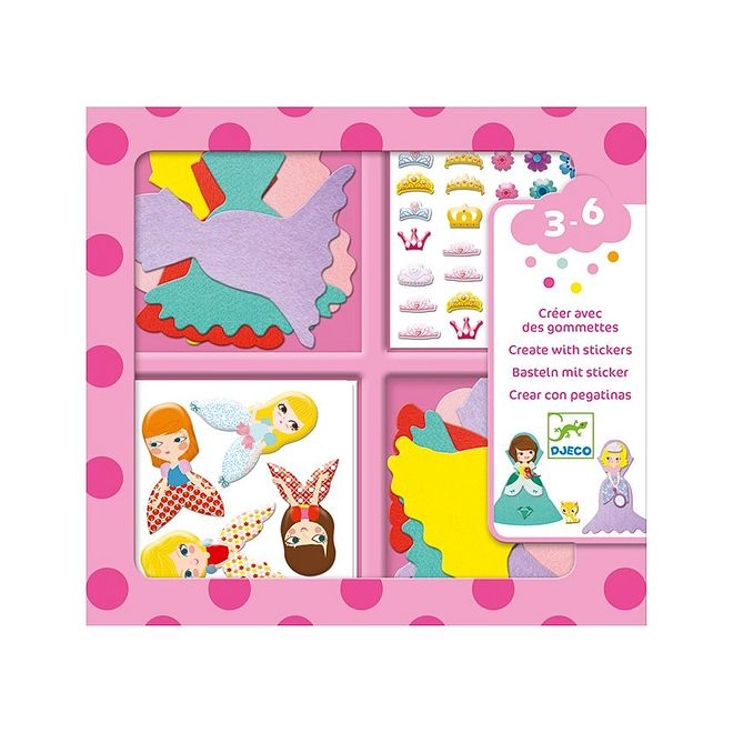 I Love Princesses Activity Sticker Book 24 pcs