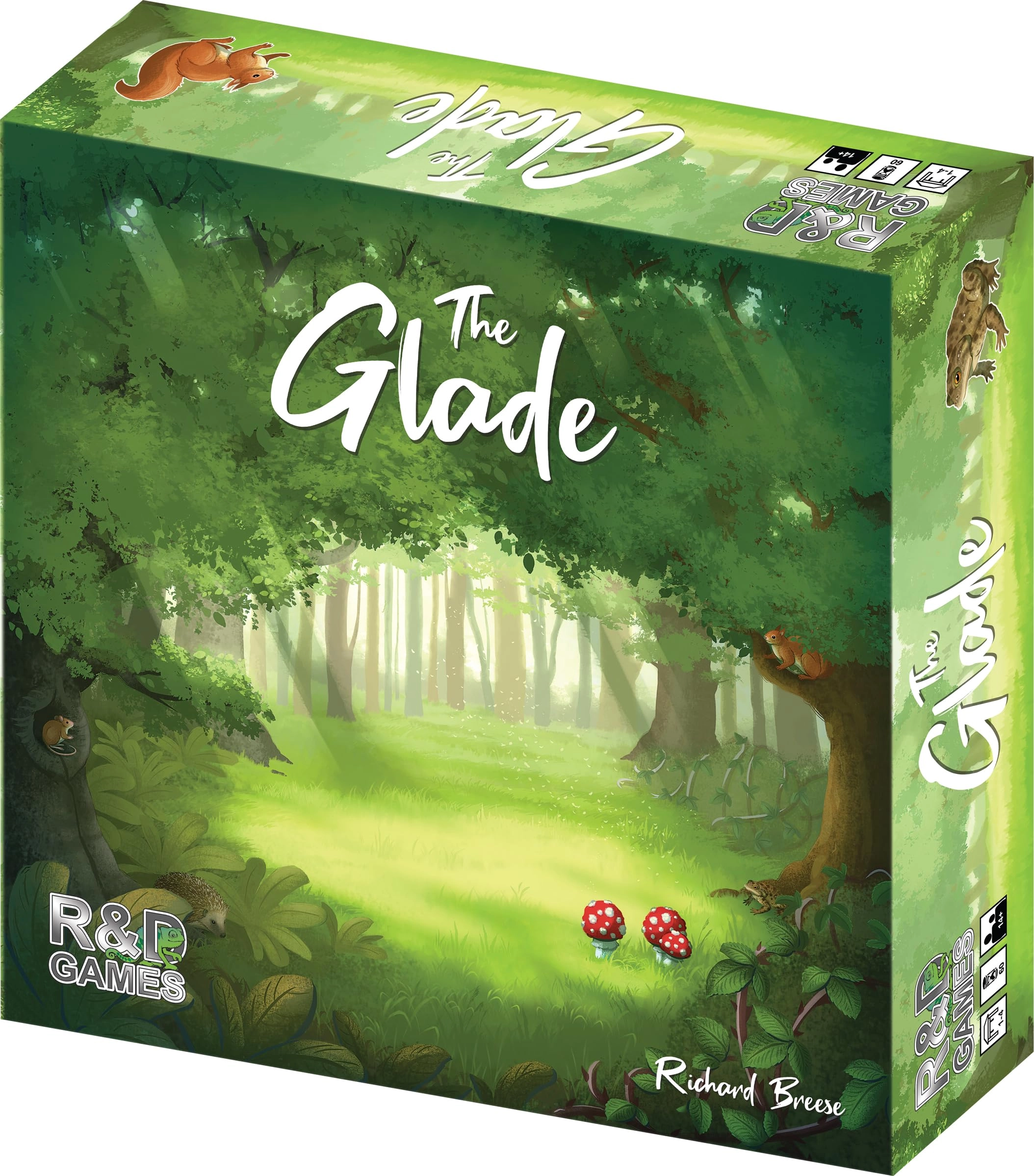 HUCH! The Glade - Strategy Game Rummikub Mechanism