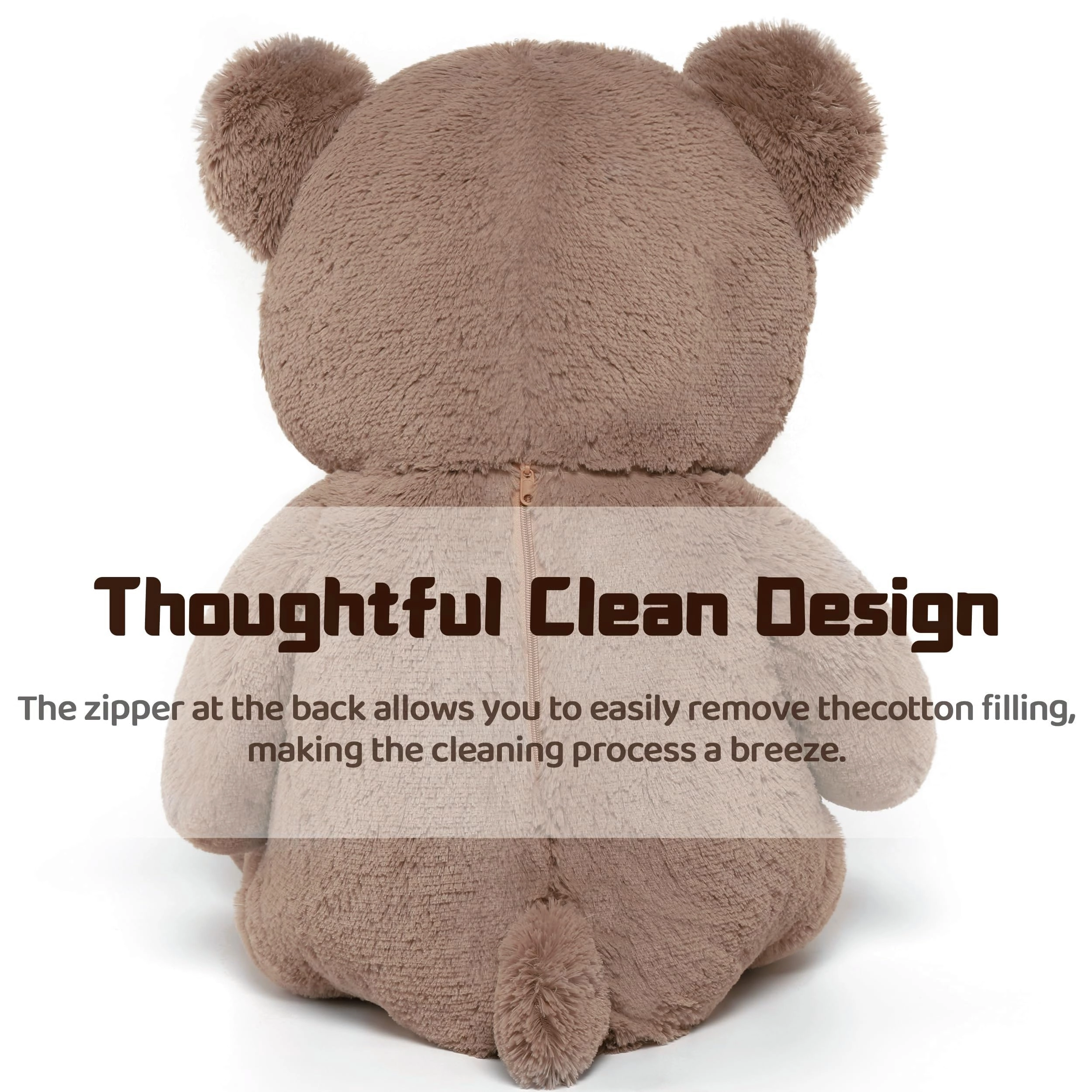 Teddy Bear - 52'' Dark Brown