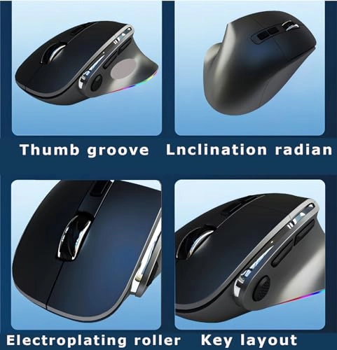 Ergonomic Vertical Mouse - Wireless