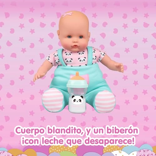 Magic Bottle Soft Baby Doll - Plastic Ages 10 Months+