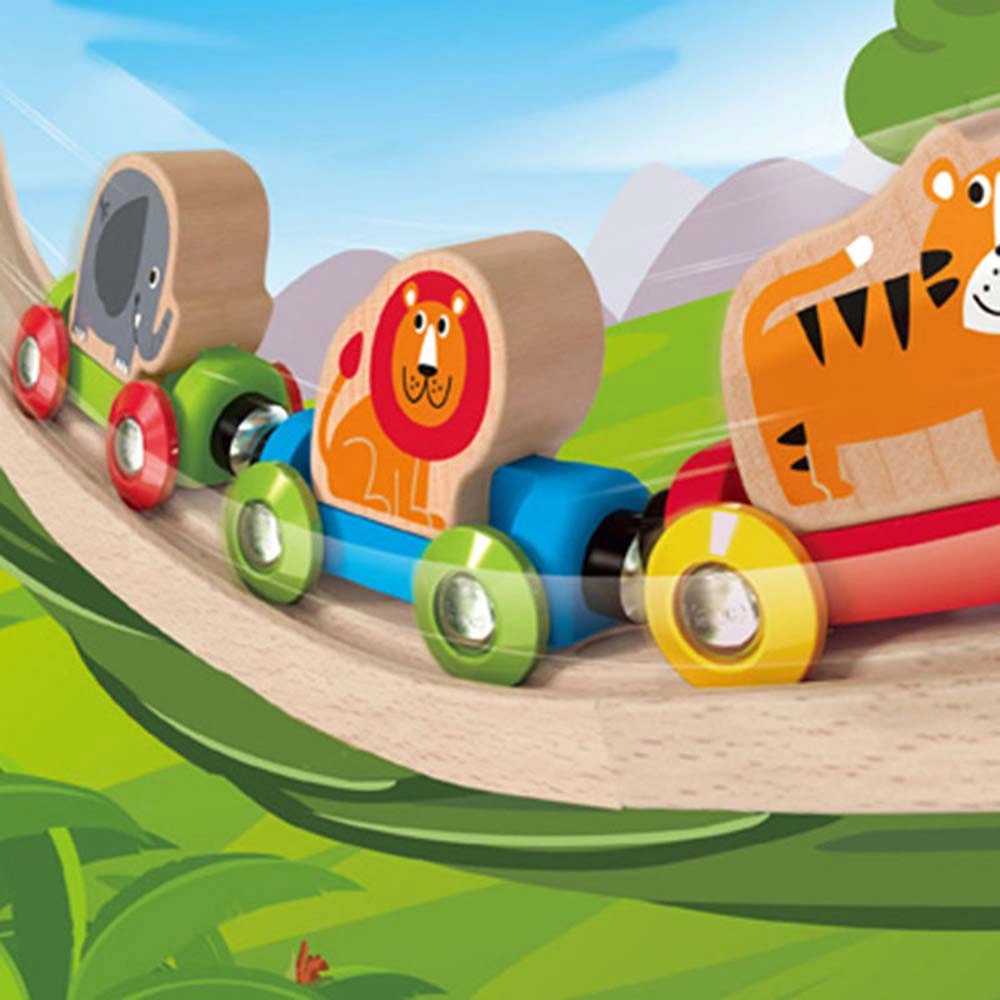 Jungle Journey Train - 18 Months Six-piece