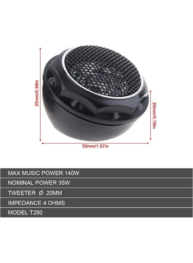 T280 - Mini Dome Tweeter