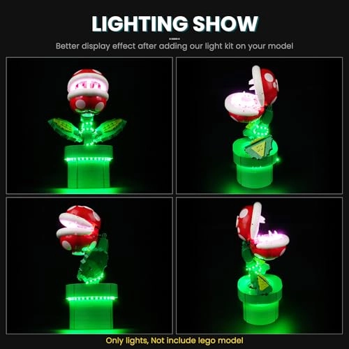Light Kit for LEGO Piranha Plant Set 71426