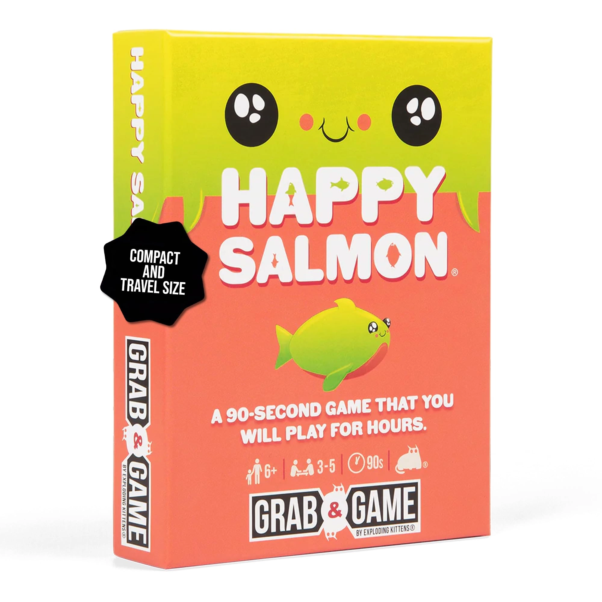 Exploding Kittens Happy Salmon: Grab & Game - Card Game