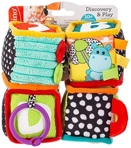 Discovery & Play Soft Block - Multicolor Plush