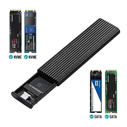 M.2 SATA NVME to USB 3.1 Hard Drive Enclosure