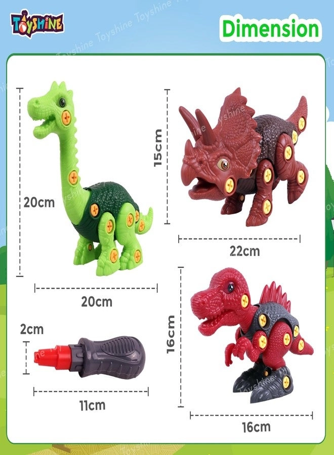 STEM Take Apart DIY Dinosaur Pack