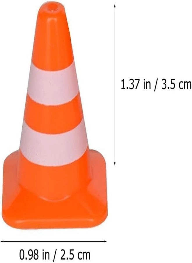 Miniature Road Cone - Plastic 30 Pcs