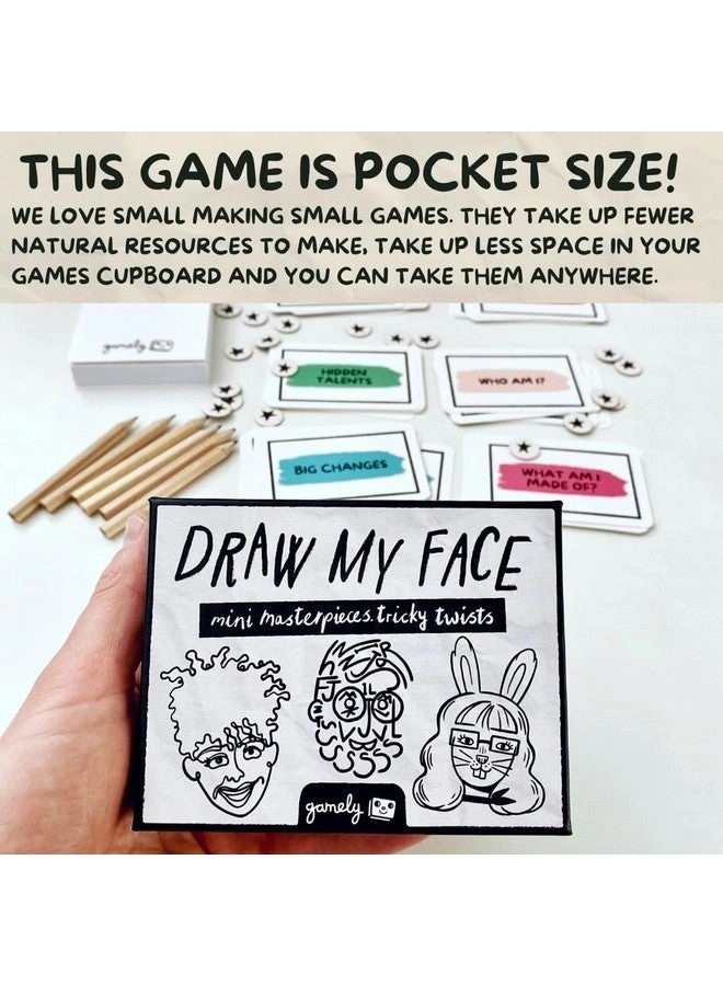 Draw My Face - pocketsize Party Game Sixty-Second Portraits