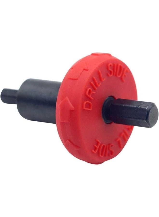 Jowxsx Jump Start Electric Engine Drill Bit Adapter - Red and Black