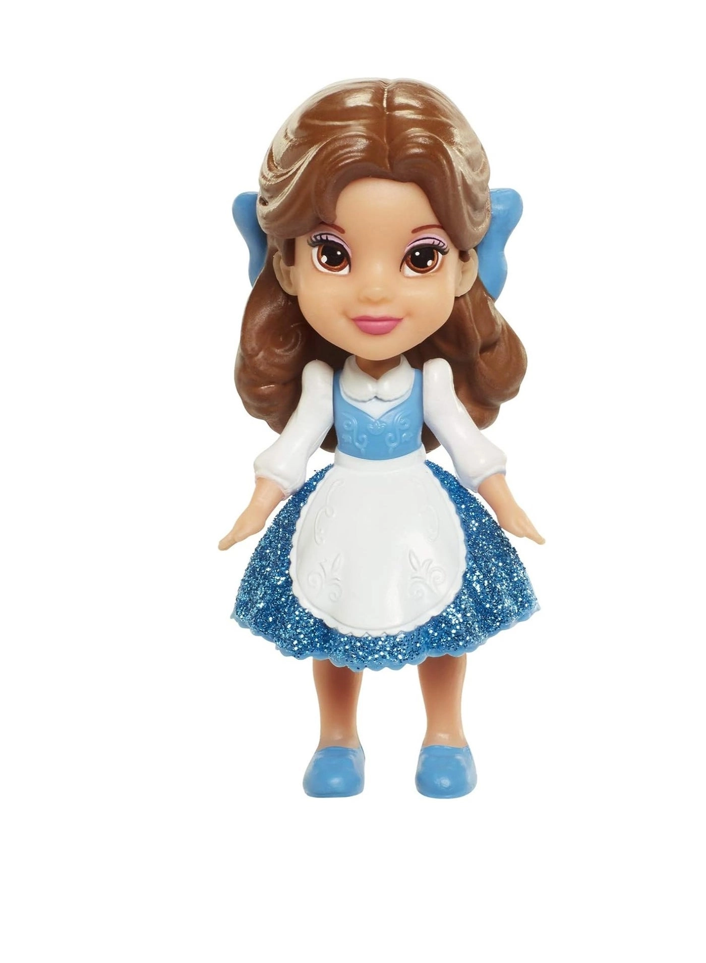 Belle Poseable Doll - 3.5 inches Blue Dress Ages 3+