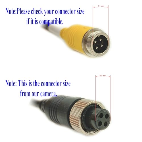 Bus Truck Vehicle Backup Camera - Night Vision 4 PIN