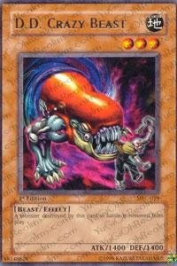 Yu-Gi-Oh! D.D. Crazy Beast MFC-019 - 1pcs 1st Edition