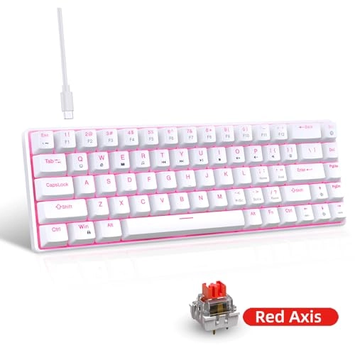 Mechanical Game Keyboard - 68Keys Backlights