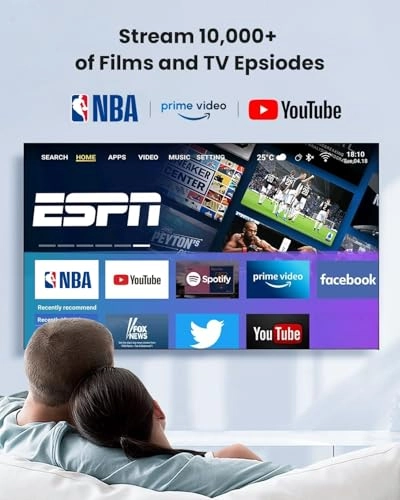 Google TV Projector 2200 ANSI Lumens 3840 x 2160 Pixels