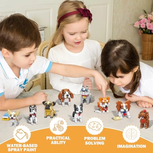 Dog Animals Building Block Sets - Shiba Inu 123pcs