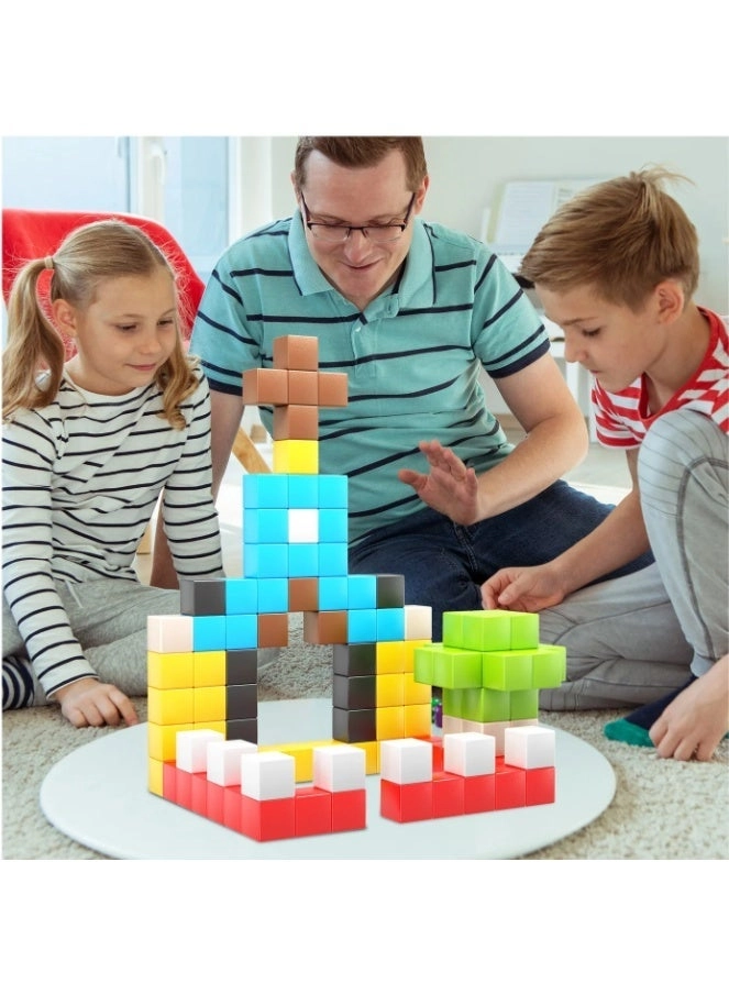 Magnetic Cubes - 108 pcs