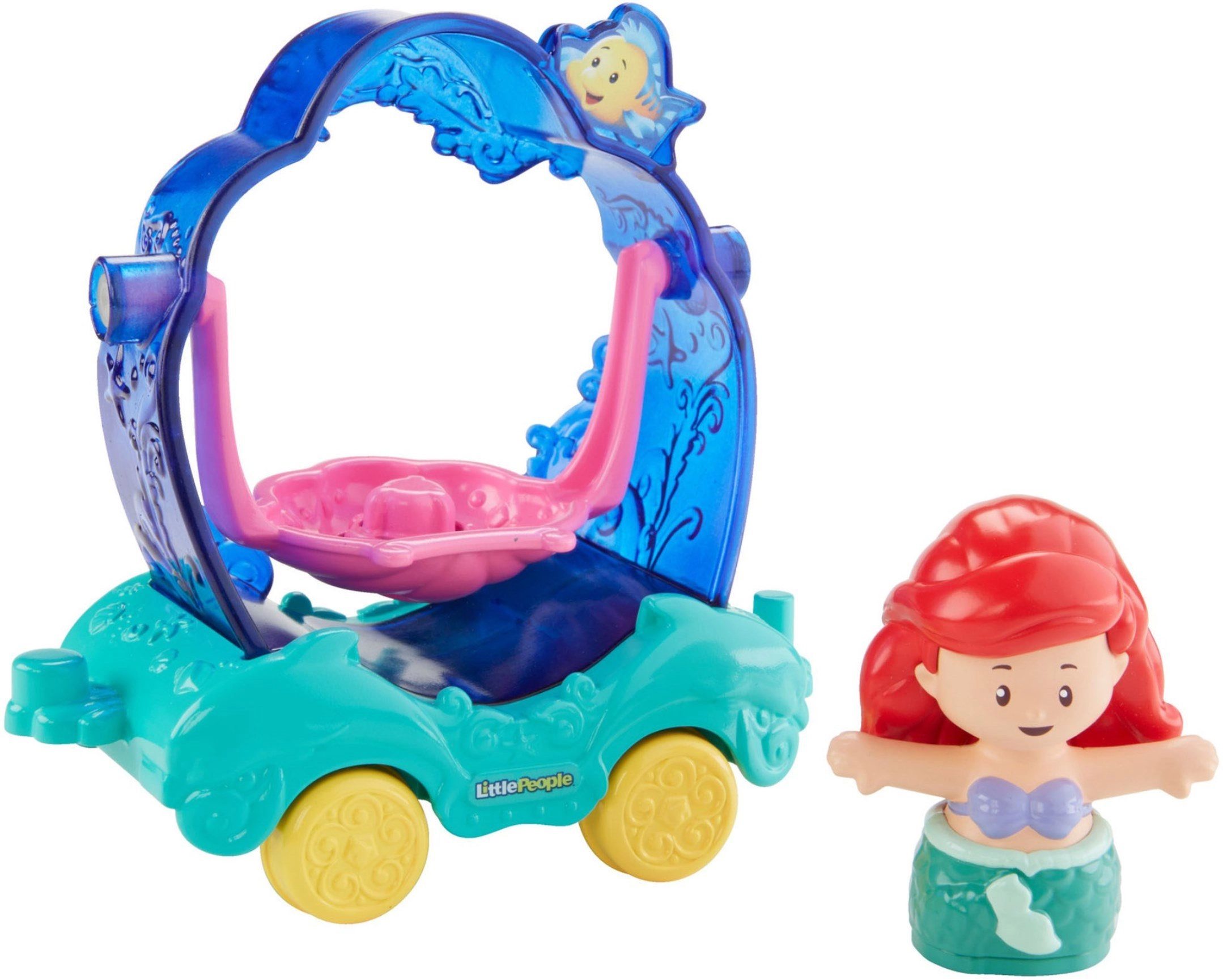 Fisher-Price Ariel and Flounder's Float Toy - Multicolour Plastic Ages 36 months+