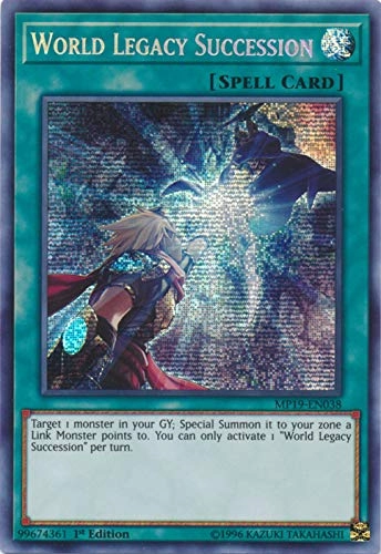 Yu-Gi-Oh! World Legacy Succession - MP19-EN038 Prismatic Secret Rare