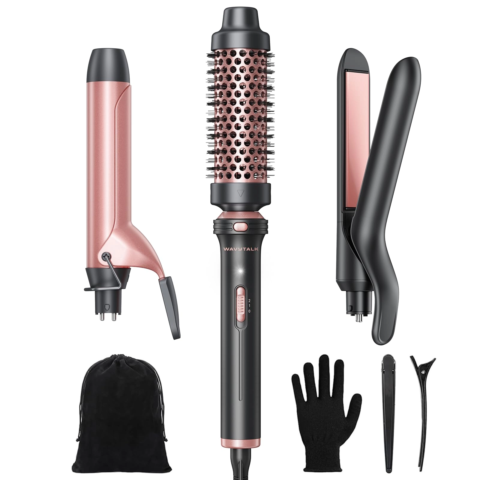 5 in 1 Curling Iron Set - 0.5'-1.25'